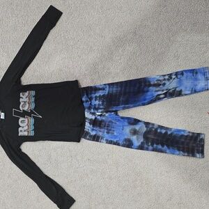Girls 2pc long sleeve set with pants